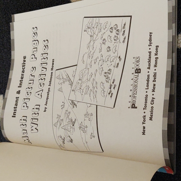 Scholastic Math Picture Pages with Activities - Gr. 1-3 - GUC - Picture 4 of 14